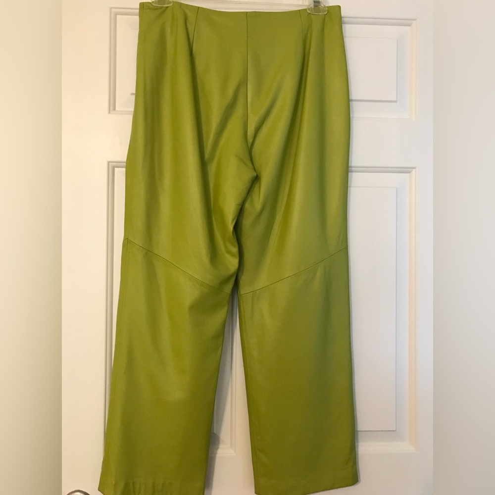 Finity Studio Leather Slacks - Picture 2 of 3